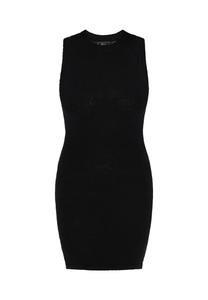 Вязаное платье faina, черный