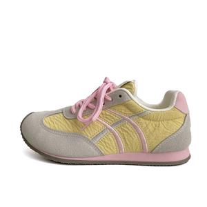 City camel Легкие низкие повседневные туфли женские бежево-черные, цвет Beige Black