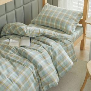 Muji Простыня односпальная 140х210 см, цвет Jianyi Green