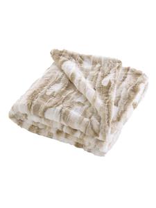Douceur d’Intérieur Плюшевое одеяло бежевого цвета