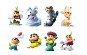 Коллекция классических сценариев Crayon Shin Chan мистери боксы одиночный мистери бокс/полный бокс 8 шт 52TOYS