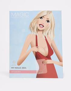 Многоразовый бюстгальтер на липучке Bodyfashion My в плоской упаковке бежевого цвета Magic