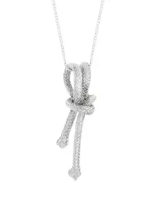 Колье из серебра с узлом "клотч" Angela Lago