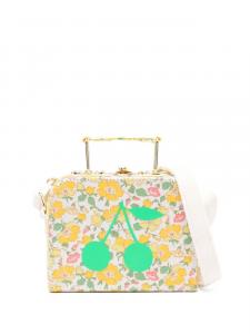 Bonpoint сумка на плечо с цветочным принтом, желтый