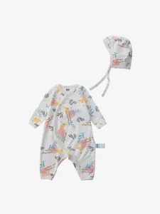 Мой первый комбинезончик с принтом HH (для малышей)