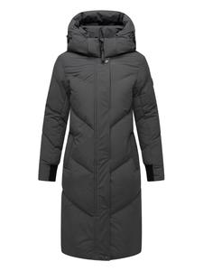 Стеганое пальто Teonaa 16 антрацитового цвета Marikoo