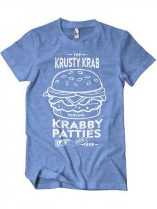 Футболка синего цвета SpongeBob