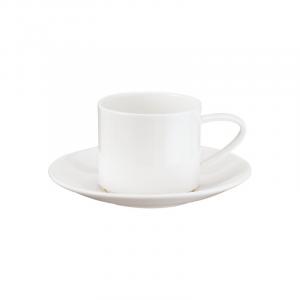 ASA A Table Белая чашка с блюдцем, штабелируемая, 0,20 л ASA SELECTION, белый