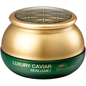 Крем для лица против морщин с икрой, 50 г Bergamo Luxury caviar