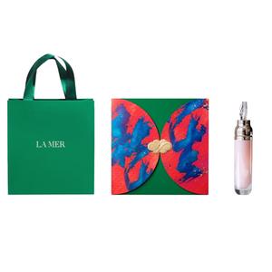 HAILANZHIMI новогодний лимитированный увлажняющий восстанавливающий сыворотка для губ 7мл LA MER