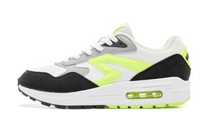 QIAODAN Кроссовки Jordan White Glow Yellow с противоскользящей подошвой, износостойкие, мужские