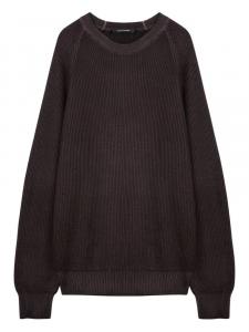 Tagliatore шерстяной джемпер, коричневый