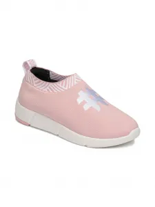 Вязаные слипоны-кроссовки CLARYS, розовый