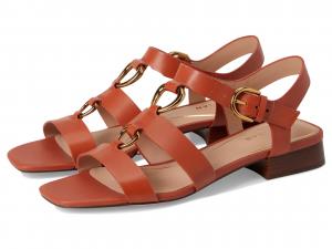 Сандалии Cole Haan Lyanna Link Sandals, Auburn Leather