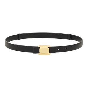 Ferragamo Новый ременной пояс Vara Plate, Black
