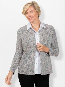 Пиджак-рубашка в черно-розово-крапчатом цвете WITT WEIDEN