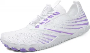 Минималистичные аква-носки Canbebig для бега и треккинга, с поддержкой свода стопы, нескользящие, быстро сохнущие, фиолетовые