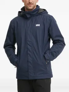 Куртка с капюшоном и логотипом Helly Hansen, синий