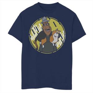 Футболка с изображением портрета Джо и варежек Disney/Pixar's Soul для мальчиков 8–20 лет Disney / Pixar