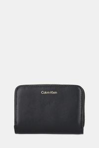 Кожаный кошелек Calvin Klein, черный