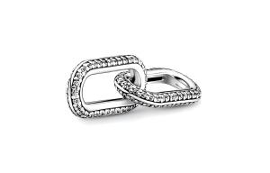 Ювелирные украшения унисекс Pandora, серебряный