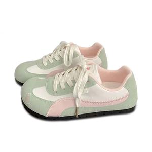 WJA Кроссовки для скейтбординга женские, низкие, бежевые/синие