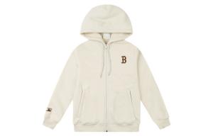 Свитшот унисекс цвета слоновой кости белый MLB