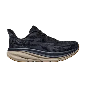Кроссовки HOKA Clifton 9 Black Varsity Navy, черный