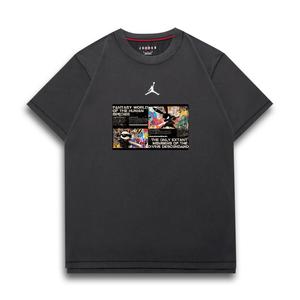 Футболка Unisex Dark Gray серии DIR FIT Quick drying Jordan, темно-серый