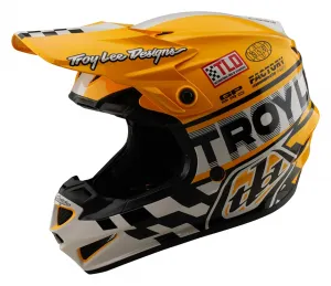 Внедорожный шлем Troy Lee Youth GP Pro Fifty-50 Troy Lee Designs, белый/золотой