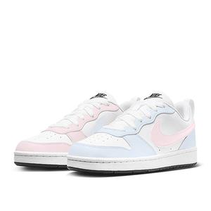 Детские низкие кроссовки для скейтбординга Court Borough Nike, синий/розовый