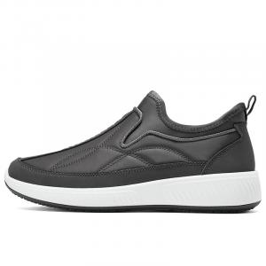 WARRIOR Мужские повседневные туфли низкие черно-серые, цвет Gray