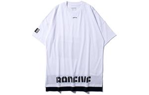 Спортивная баскетбольная коллекция футболка унисекс белая Lining, белый