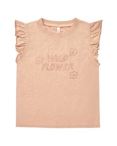 Rylee + Cru Collective Ruffled Tank, мультиколор