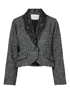 YAS Пиджак в крапчатом черном цвете