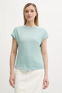 Хлопковая футболка Marc O'Polo, бирюзовый