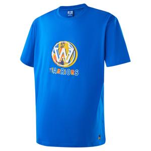 NBA Футболка с рукавом дроп-шиплер унисекс синяя