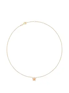 Кулон на цепочке в виде звезды "Forget Me Not" Tory Burch, золотой