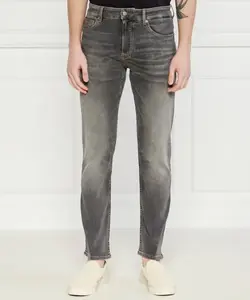 Джинсы Делавэр Slim fit Boss Orange, серый