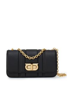 Ferragamo сумка на плечо с декором Gancini, черный