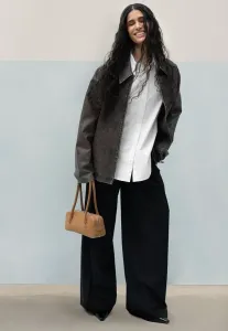 Куртка из искусственной кожи Na-Kd, Grey