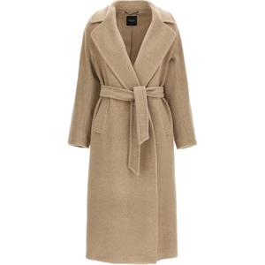 Тренч с поясом Tempera WEEKEND MaxMara, бежевый