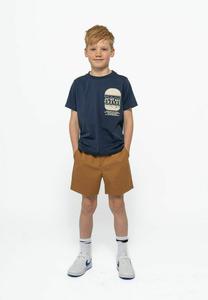 Футболка с принтом NEELY The New, темно-синий