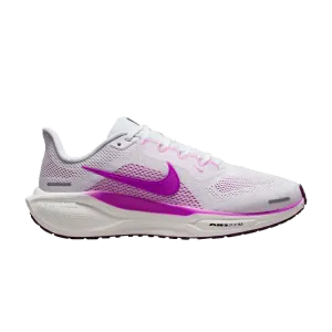 Кроссовки Nike Wmns Air Zoom Pegasus 41 White Hyper Violet, фиолетовый