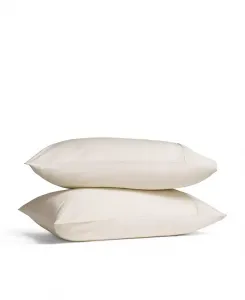 Наволочка из 2-х частей сатина Premier, плотностью 300 нитей, стандартная J Queen New York, parchment