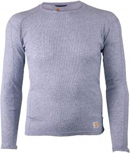 Футболка Carhartt Base Force, 100% хлопок, Midweight, Classic Crew, Heather Grey