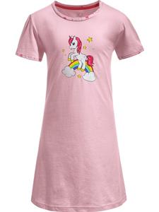 Детская ночная рубашка из одинарного джерси светло-розового цвета Erwin Müller