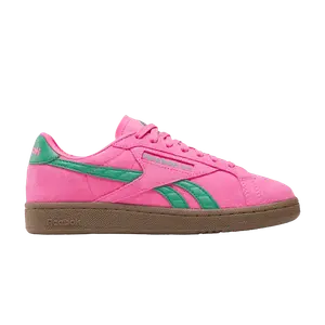 Кроссовки Reebok Wmns Club C Grounds UK 'Atomic Pink Upgrade Green', розовый