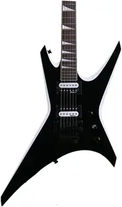 Jackson JS32 Warrior - черный с белыми фасками