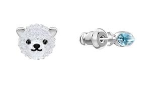Swarovski Серебряные серьги Polar